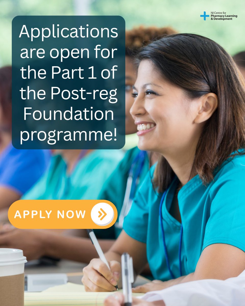 🚨Applications are open for Post-Reg Foundation Programme Part 1!

📆Closing date: Wed 27th August at 12 noon

📘Want to know more? Check out the FP1 Handbook, available on our website, for full programme details

➡️For more information and to apply visit nicpld.org/courses/postre…