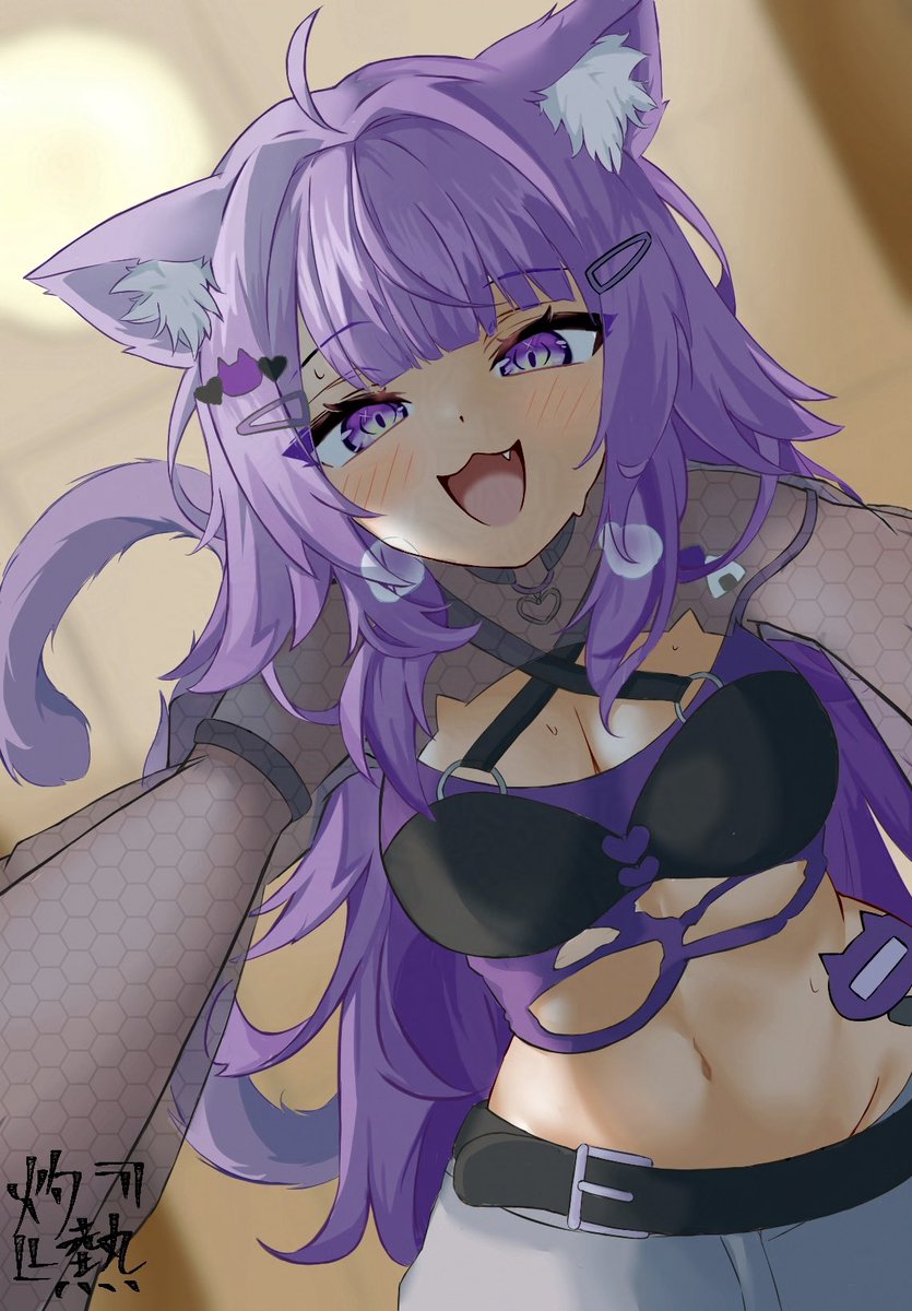 boboboburning's tweet image. 「 抵抗しないの〜？」
#絵かゆ💜