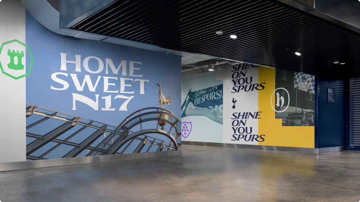 thisisgrey's tweet image. nomadstudio.com — Nomad show us the way for doing big serious branding with big teams. Extremely pro and that typography for Hotspurs is such a beauty.