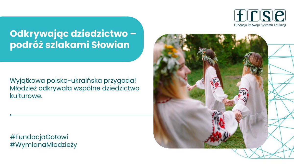 FRSEdukacji's tweet image. Zakończyła się wyjątkowa polsko-ukraińska przygoda! Przez ostatnie dni młodzież z Polski i Ukrainy odkrywało wspólne dziedzictwo kulturowe, budując jednocześnie przyjaźnie, dialog i szacunek. Projekt został zrealizowany przez Fundację Gotowi do działania.