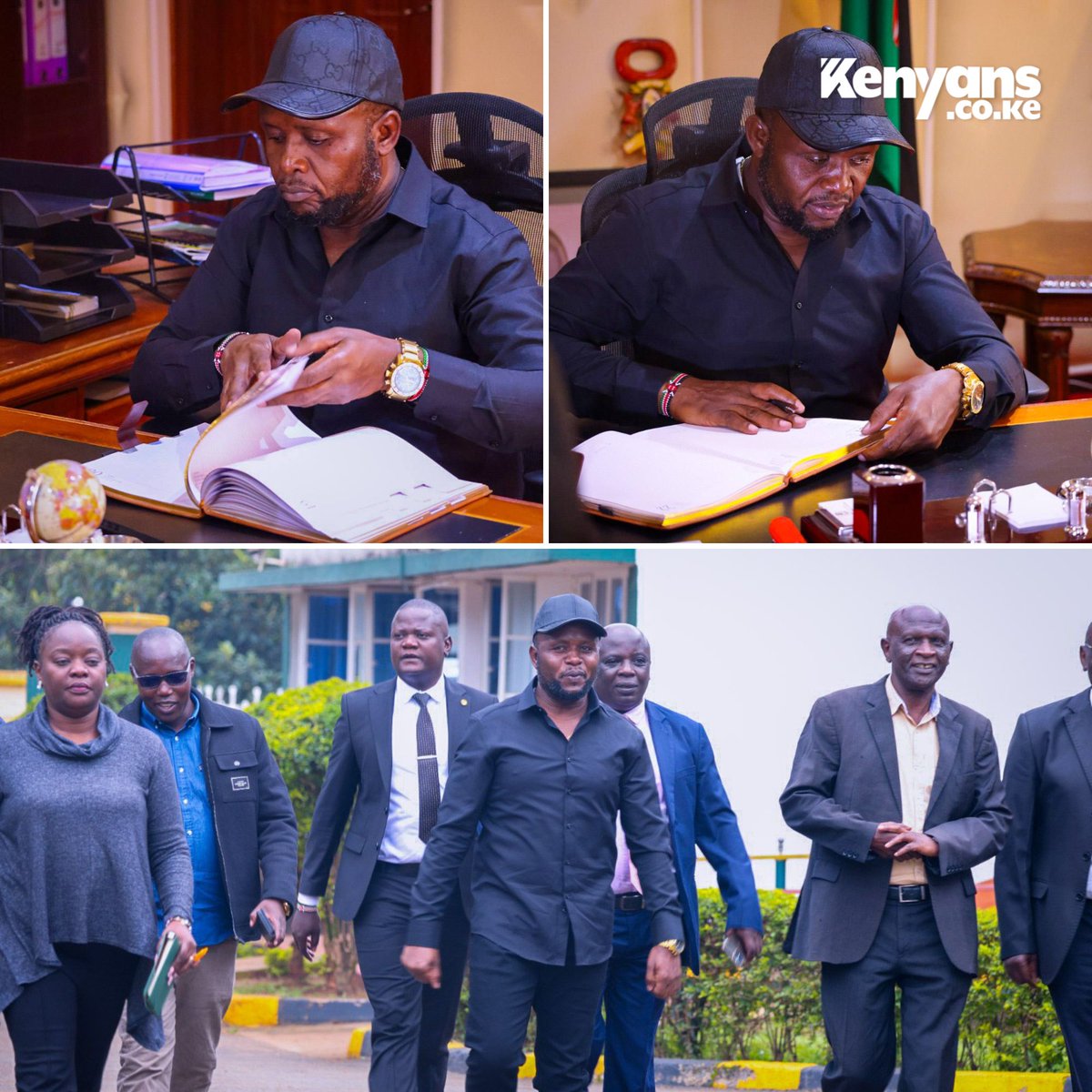 Governor Natembeya returns to office after 60-day ban elapses