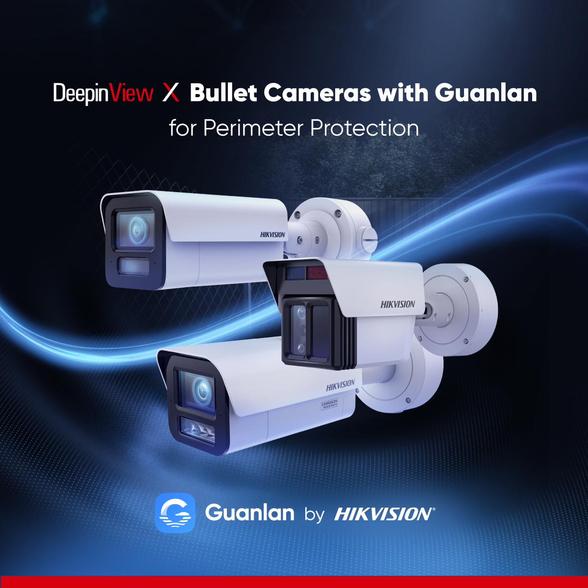HikvisionEurope's tweet image. Introducing Hikvision #DeepinViewX bullet cameras: advanced AI, up to 99% fewer false alarms*, 120m detection, and sharp 24/7 video. Perfect for business parks &amp;amp; residential areas. Smarter alerts, wider coverage. Learn more: hubs.ly/Q03x_brW0