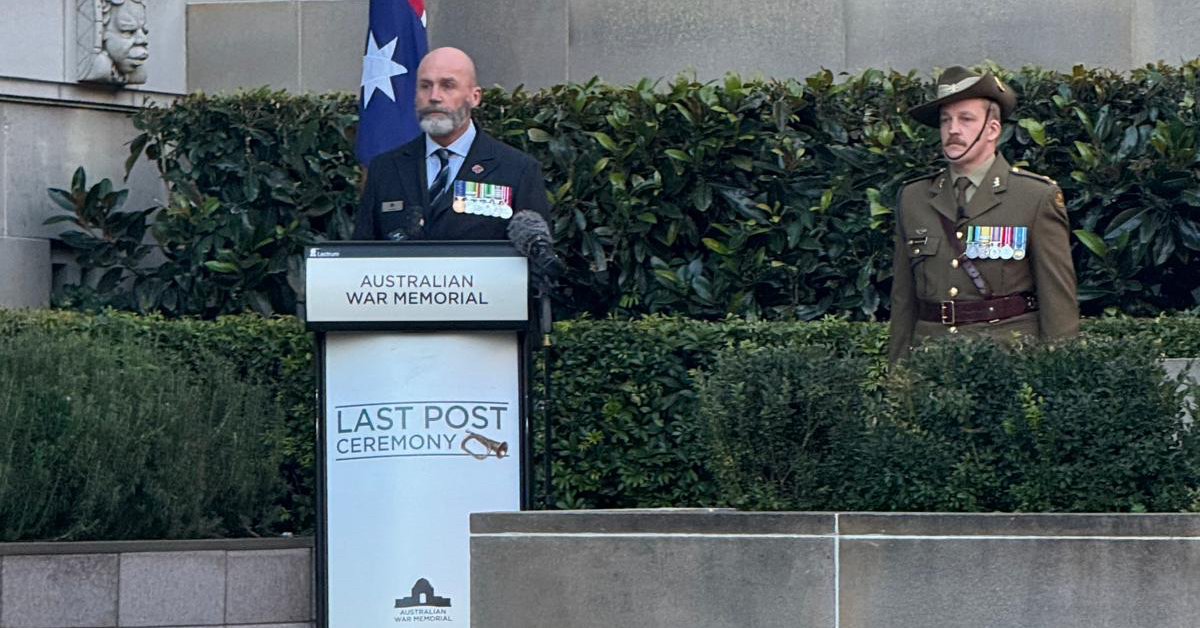 Prior to commencement of the 48th Parliament, a ceremony was held this afternoon at the Australian War Memorial. It reminds all Parliamentarians of the ultimate sacrifice made by over 103,000 Australians to protect and defend our freedom. Lest we forget.