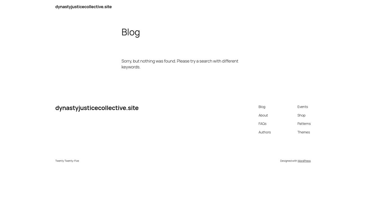 raffaele_forte's tweet image. New threat actor possibly behind SharePoint RCE Exploit (CVE-2025-53770)
One of the IPs used in the attack, 96.9.125.147, is hosting a WordPress site at dynastyjusticecollective[.]site.
The domain was registered on July 18.

#Xfensive #SharePoint #ToolShell #ThreatIntel