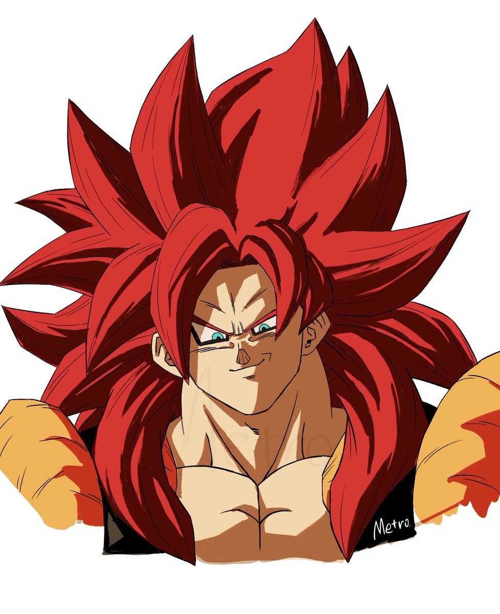 metropolizet's tweet image. ゴジータ4
#ドラゴンボール #dragonball #イラスト