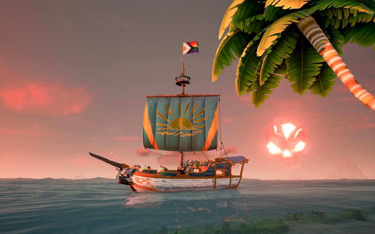 SeaOfThieves's tweet image. #SoTShot Contest Theme: Pretentious Photography
Deadline: August 6th, 11am UTC
Prizes: 8x Golden Hour Sails
From bananas on beaches to lone wooden planks, strive to instil significance into something mundane, sharing screenshots with #SoTShot and @SeaOfThieves to enter.
📸…