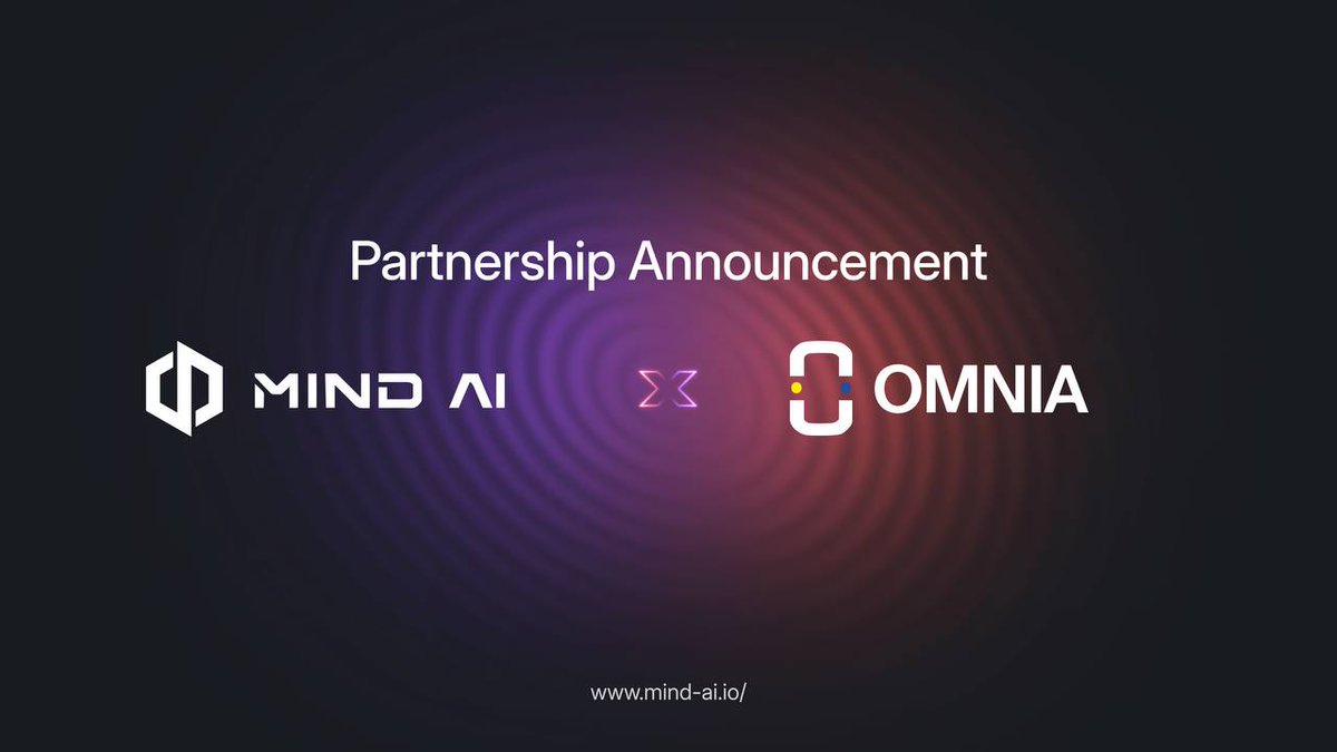 MindAI_io's tweet image. Mind AI 🤝 Omnia Protocol
We’re joining forces with @omnia_protocol, the DePIN infrastructure for AI Agents and RPC Nodes.
This partnership strengthens our commitment to delivering trustless, private, and always-on intelligence to builders, analysts, and traders in Web3.