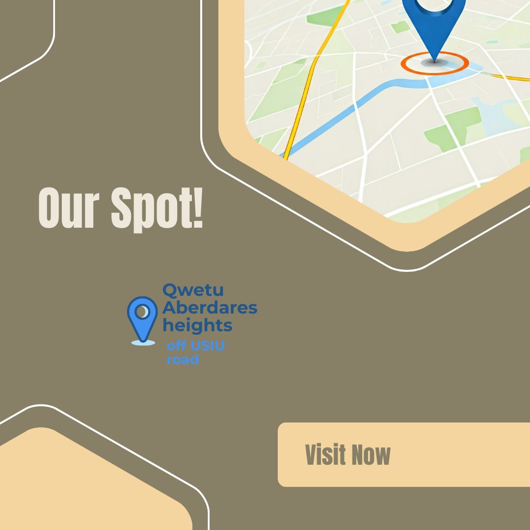 Mydukaqwetu's tweet image. 📍 Find us easily!

Come visit us at Qwetu residences of USIU Road!

We’re right here → maps.app.goo.gl/W4avWrzeTHsQ5f…
#ShopLocal #KenyaBusiness #VisitUs