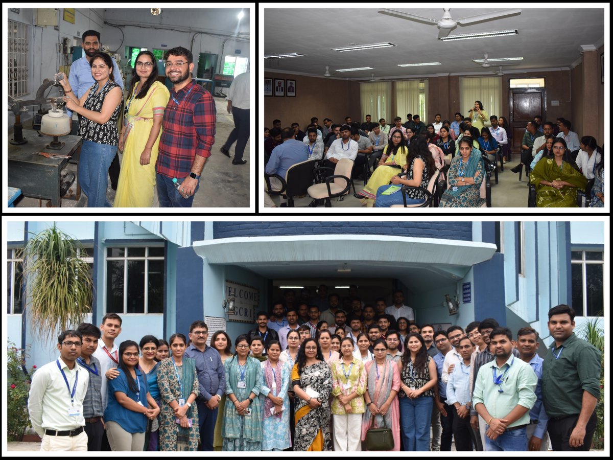 Participants of Foundation Course for Direct Recruit Section Officers of CSIR organized at CSIR-HRDC campus, Ghaziabad (July 07-August 01, 2025] visited <a href="/official_cgcri/">CSIR-CGCRI</a>  Khurja center on July 20, 2025
<a href="/CSIR_IND/">CSIR, India</a> <a href="/DrNKalaiselvi/">N Kalaiselvi</a> <a href="/TikamSRana1/">Dr. T.S. Rana</a>