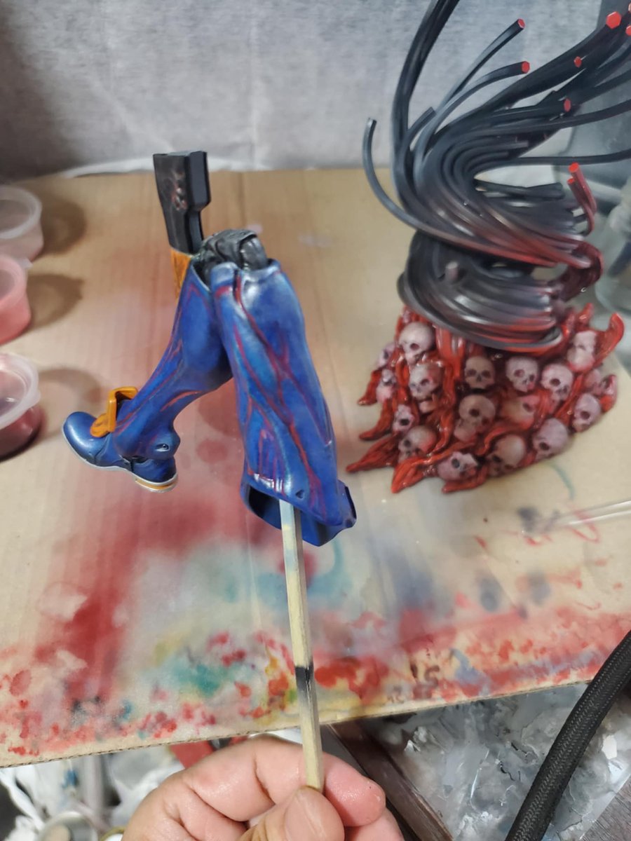 shintarofantom's tweet image. 塗装進捗です #wf2025s #ワンフェス2025夏 #エヴァンゲリオン #エヴァワンフェス