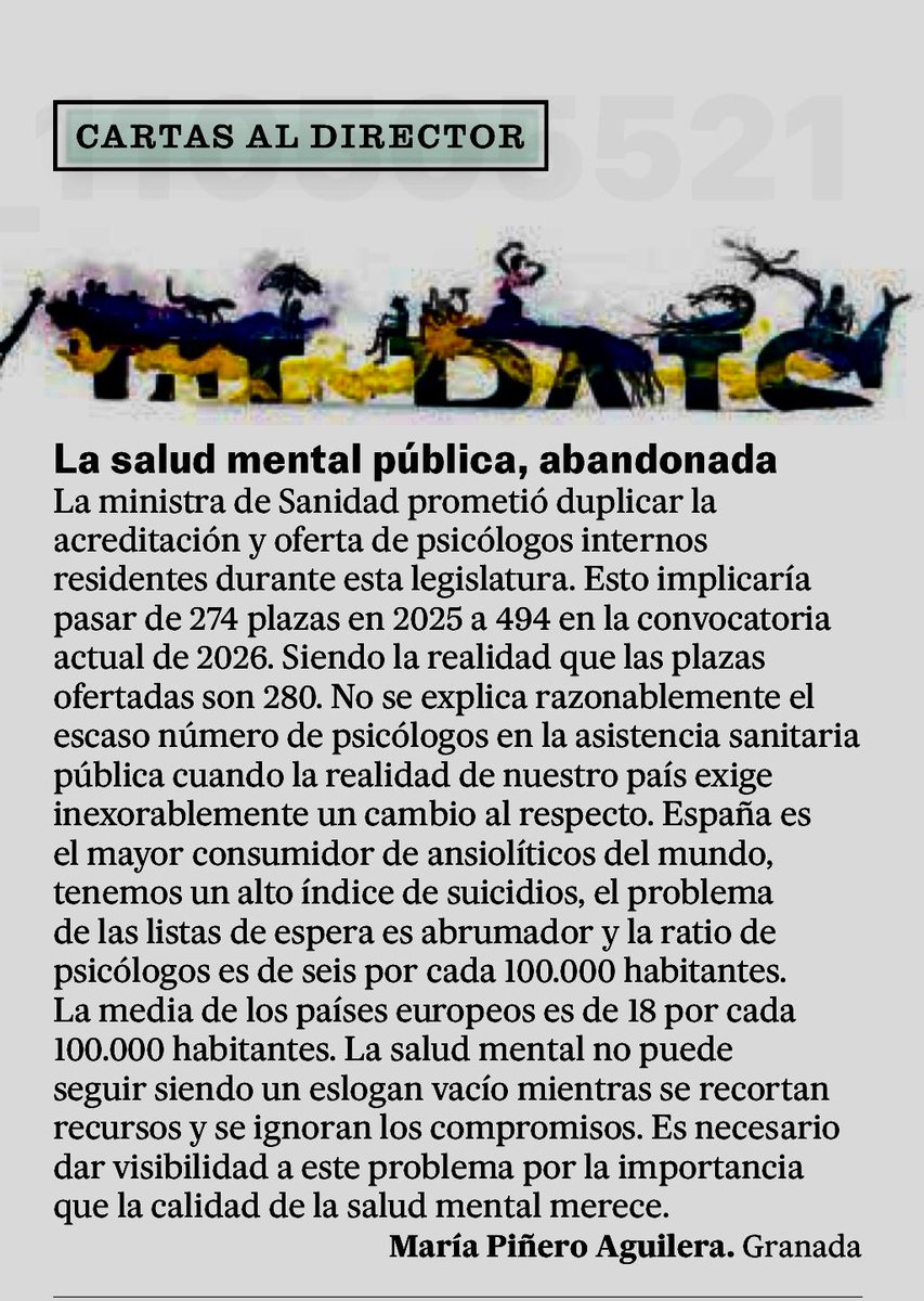 Estamos deseando que se pronuncien al respecto: 
<a href="/Monica_Garcia_G/">Mónica García</a>
<a href="/javierpadillab/">Javier Padilla</a>
<a href="/sanidadgob/">Ministerio de Sanidad</a>
#masplazaspir #masplazaspepc