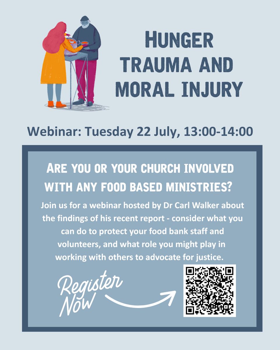 CompCommunities's tweet image. Our "lunch & learn" webinar for churches running foodbanks, pantries and other community food provisions is TOMORROW!
It's not too late to join- book here: eventbrite.co.uk/e/lunch-learn-…
