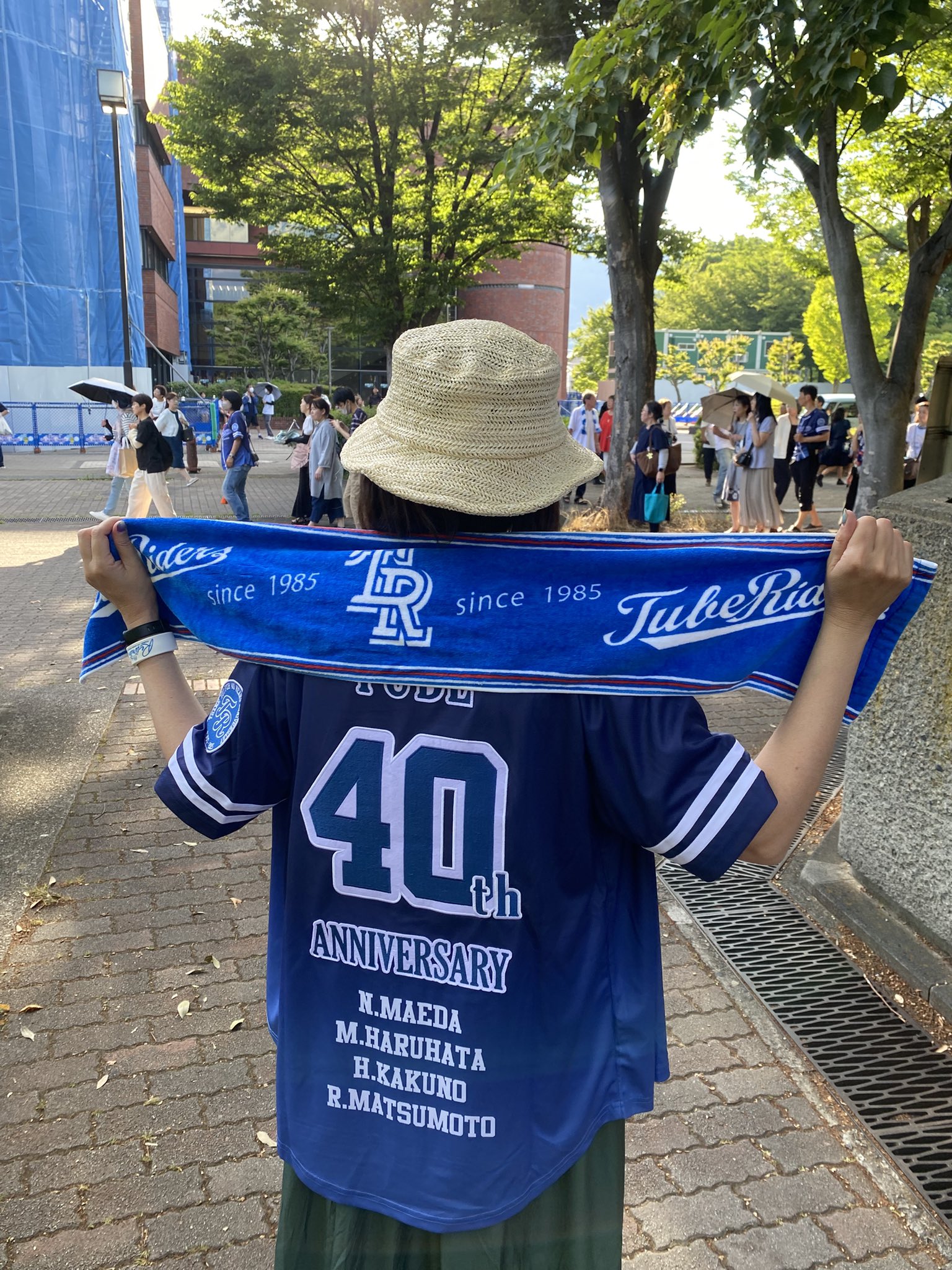 Tube Riders 40th Anniversary ベースボールシャツ Tube Riders 40th Anniversary ベースボールシャツ