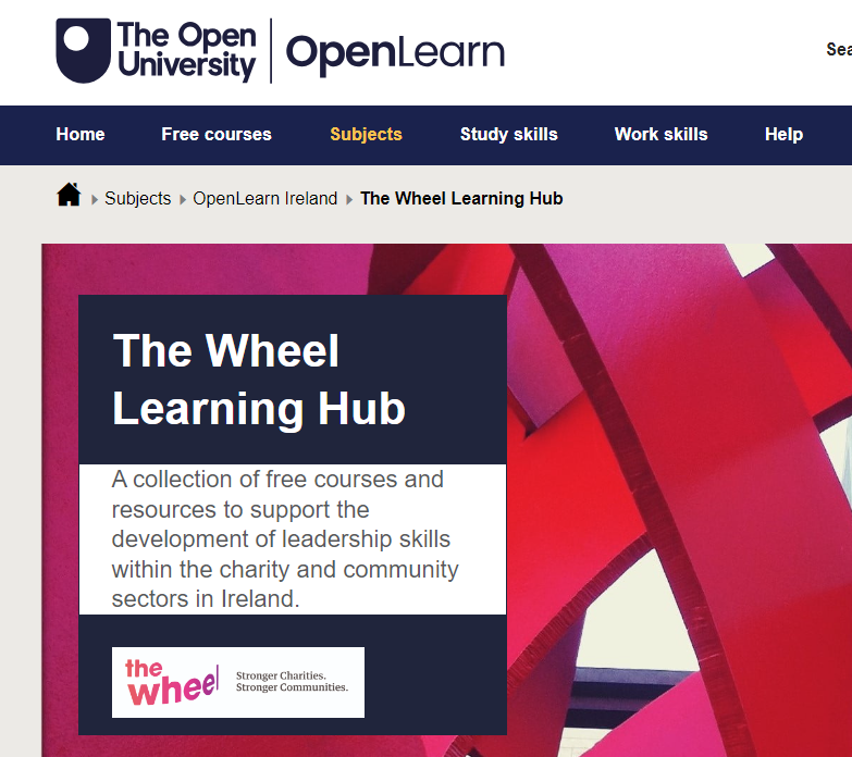 The_Wheel_IRL's tweet image. 🧑🎓 Lifelong learning is key!
🌐 Have you seen our curated online Learning Hub in collaboration with the The Open University in Ireland yet?
⌨️ Check it our for tonnes of ABSOLUTLEY FREE online courses designed to support people working in our sector!
🔗 i.mtr.cool/yfkawgmjeq