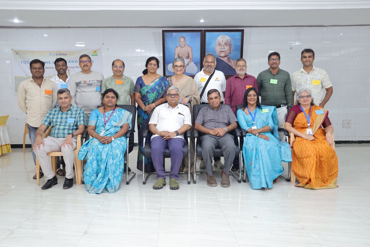 BeenaNarayanan's tweet photo. A memorable day in Coimbatore on July 20th!
With support from Avantor &amp; Dr. Guhan at SRIOR, our Patient Support Group meet brought together 150+ patients, caregivers &amp; 30+ volunteers—united in strength &amp; hope. @TheMaxF @PKandalgaokar @vijivenkatesh @Friends_Of_Max https://t.co/peuq94PoxA