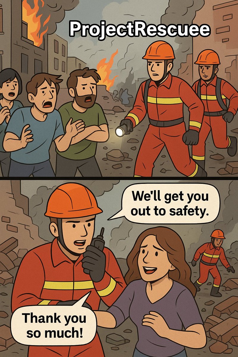 Adfesttestimony's tweet image. When every second counts, @ProjectRescuee delivers. Real-time alerts, smart guidance, and blockchain-powered rescue, built to save lives. ⚡🛡️ #ProjectRescuee
@ProjectRescueeMeme
$RESCUE
#Rescue