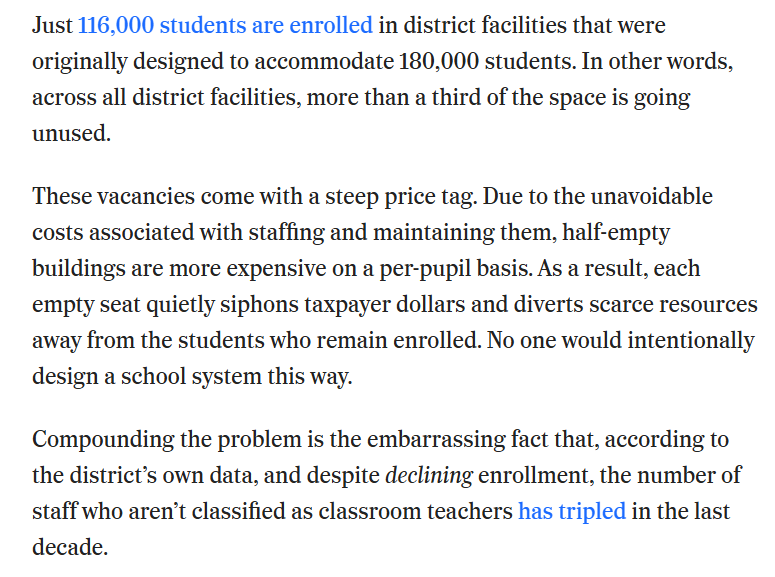 PaEdChoice's tweet image. Just one example of the inefficiencies of the PA education system. There are better ways to reform than taking away funding from ANY student.
Rightsizing Philadelphia’s schools won’t be easy — or popular — but it must be done | Opinion inquirer.com/opinion/commen… via…