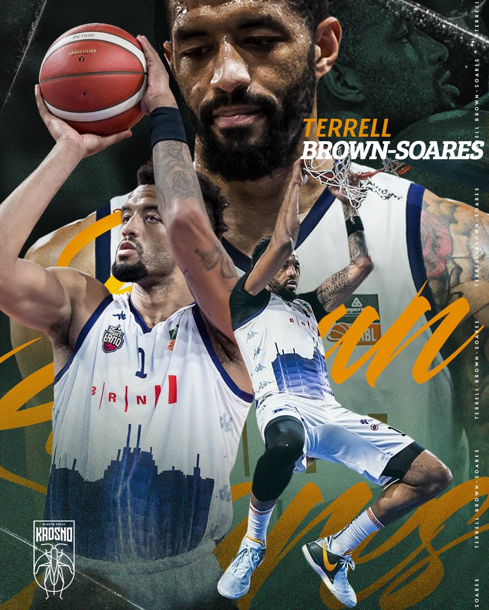 BasketKrosno's tweet image. 📣 Nowy zawodnik w szeregach
@BasketKrosno 💥
Terrell Brown-Soares – amerykański środkowy (208 cm wzrostu), który wniesie do naszej drużyny siłę pod koszem i doświadczenie z międzynarodowych parkietów. Więcej na➡️basketkrosno.pl.
Witamy w Krośnie, Terrell🤝
