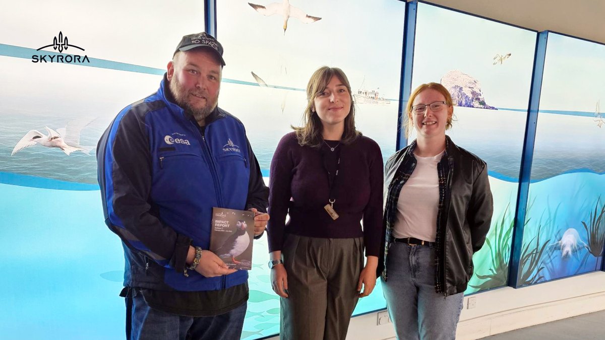 Skyrora (@skyrora_ltd) on Twitter photo As we launch higher, we must also look closer to home.
Skyrora met with the <a href="/SeabirdCentre/">Scottish Seabird Centre</a> to discuss how #ScottishSpace growth can align with environmental care — from seabird habitats to coastal ecosystems.
#Skyrora #SustainableLaunch #ESG #SpaceForNature #SeabirdCentre As we launch higher, we must also look closer to home.
Skyrora met with the <a href="/SeabirdCentre/">Scottish Seabird Centre</a> to discuss how #ScottishSpace growth can align with environmental care — from seabird habitats to coastal ecosystems.
#Skyrora #SustainableLaunch #ESG #SpaceForNature #SeabirdCentre