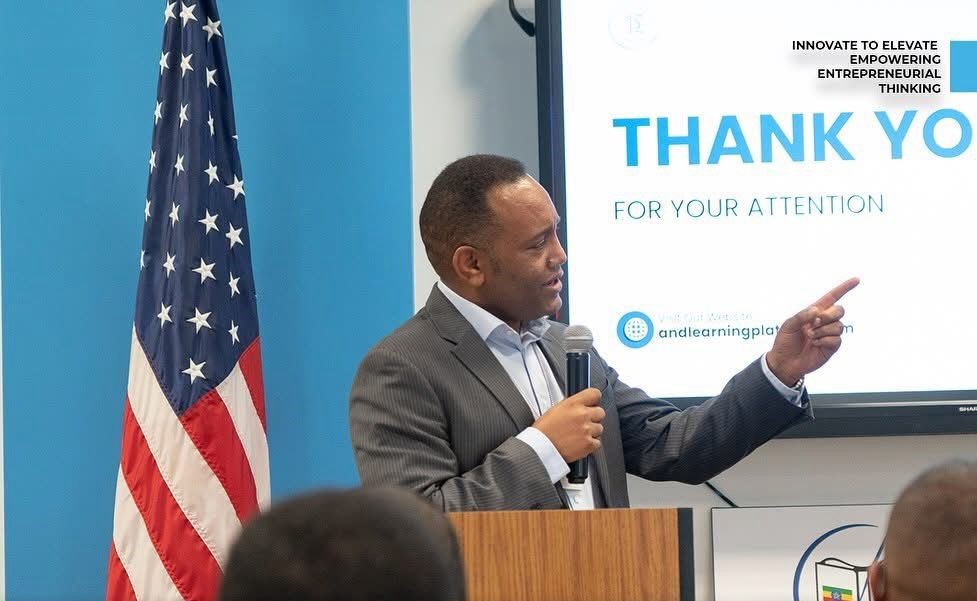USEmbassyAddis's tweet image. The Satchmo American Center, with, Value event and initiatives, hosted an interactive session on building innovation ecosystems for the next generation of business leaders and scaling enterprises in #Ethiopia.
Over 130 young entrepreneurs joined us for an inspiring keynote by…