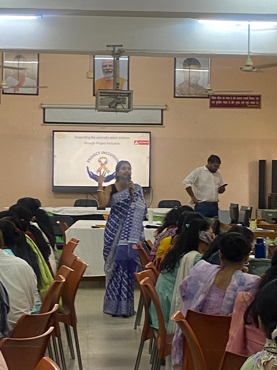 SAS_ProjectInc's tweet image. Honoured to conduct a Project Inclusion training at PM SHRI KV Andrews Ganj with KVS ACs Ms. Ritu Pallavi &amp;amp; Shri Ghanshyam Pandey. Grateful for the educators’ energy &amp;amp; commitment to inclusion!
#InclusiveEducation #ProjectInclusion #KVS #PMShriSchools