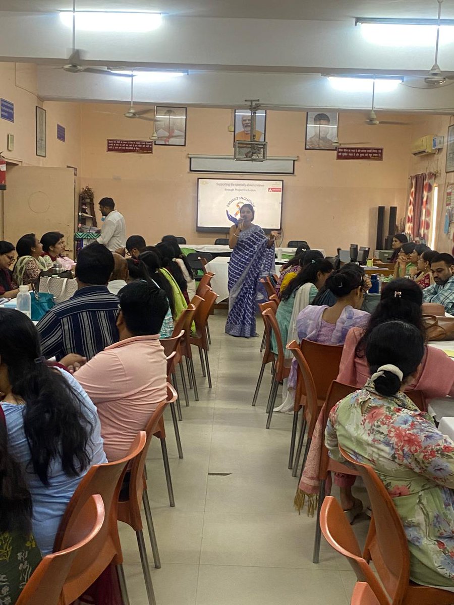 SAS_ProjectInc's tweet image. Honoured to conduct a Project Inclusion training at PM SHRI KV Andrews Ganj with KVS ACs Ms. Ritu Pallavi &amp;amp; Shri Ghanshyam Pandey. Grateful for the educators’ energy &amp;amp; commitment to inclusion!
#InclusiveEducation #ProjectInclusion #KVS #PMShriSchools