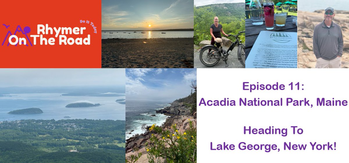 TigerPreGame's tweet image. Rhymer On The Road: Exploring Acadia National Park, Maine!
youtube.com/watch?v=fQg-I5…
Episode 11 is here — and it's a full adventure-packed review of Acadia National Park and Bar Harbor, with hikes, scenic drives, iconic food stops, and real RV life moments you won’t want to miss.