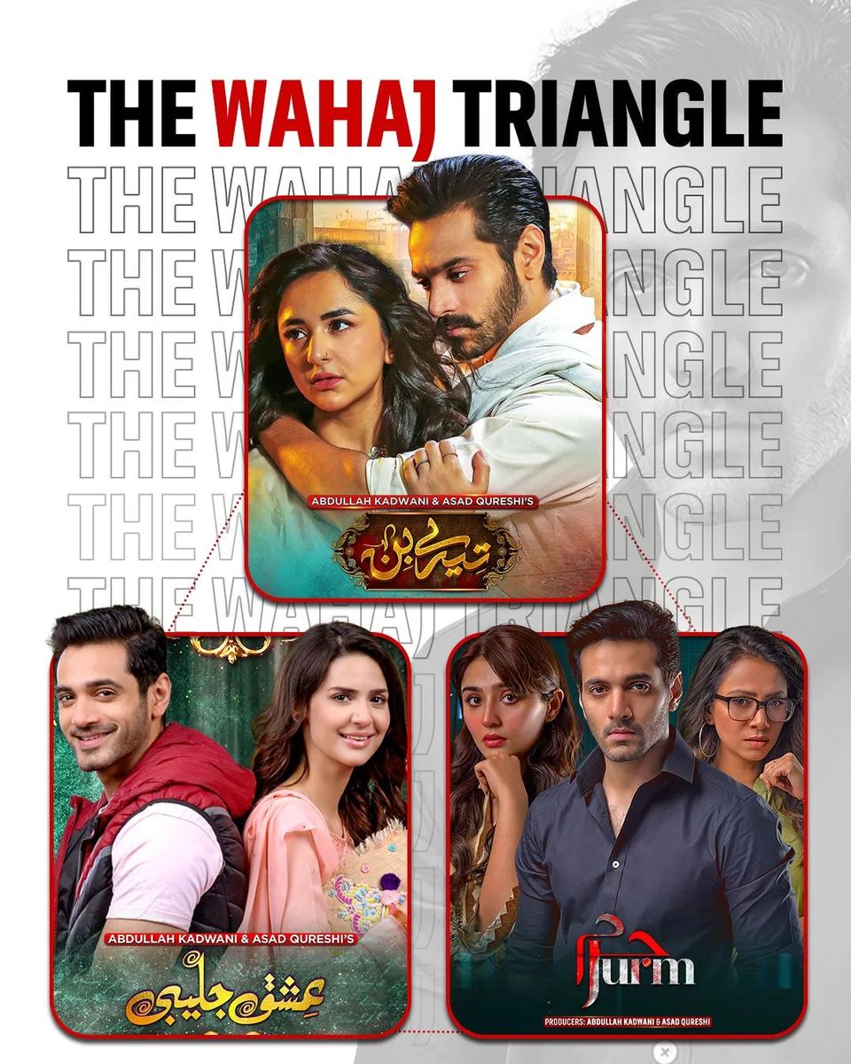 celestialInkx's tweet image. From Basim's sunshine charm ☀️ to Daniyal's guilt-ridden silence 🌒 to Murtasim's iconic aura🔥
Versatility at its peak.
10 years of different genres & infinite talent.
10 years of Wahaj Ali.
#WahajAli