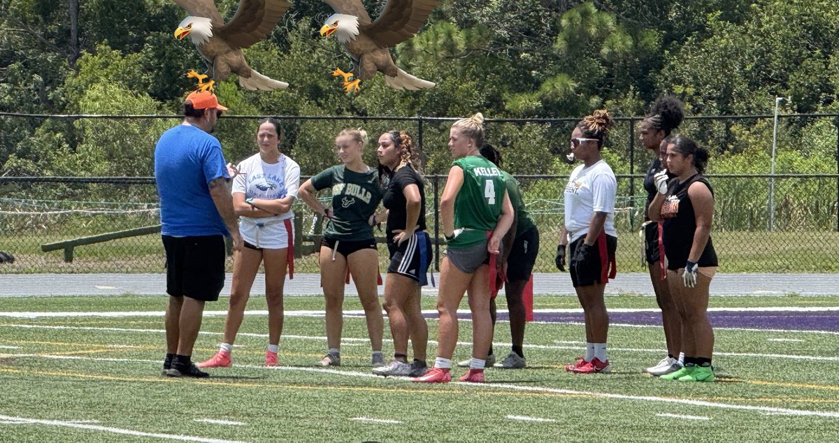 East Lake High School Flag Football (@eastlakeflagfb) on Twitter photo Two of our Seniors @ the <a href="/FGC_FlagFB/">FGCFlagFB</a> & <a href="/NightHawksWFlag/">TU Flag Football</a> Prospect Camp this weekend
'Kenzie' Bancroft #co2026 #WR #LB
Sienna Zaccardo #co2026 #ATH #DB
#FlagFootball #FemalesInFlag #GirlsPlayFootball #RepTheFlag #HighSchoolFlagFootball #Sports #GirlsFlagFootball #NCAA #NAIA #NJCAA Two of our Seniors @ the <a href="/FGC_FlagFB/">FGCFlagFB</a> & <a href="/NightHawksWFlag/">TU Flag Football</a> Prospect Camp this weekend
'Kenzie' Bancroft #co2026 #WR #LB
Sienna Zaccardo #co2026 #ATH #DB
#FlagFootball #FemalesInFlag #GirlsPlayFootball #RepTheFlag #HighSchoolFlagFootball #Sports #GirlsFlagFootball #NCAA #NAIA #NJCAA