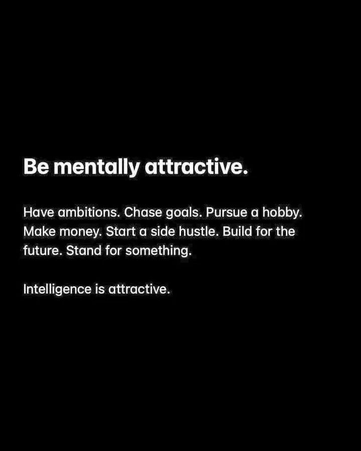 PathOfMen_'s tweet image. Be mentally attractive