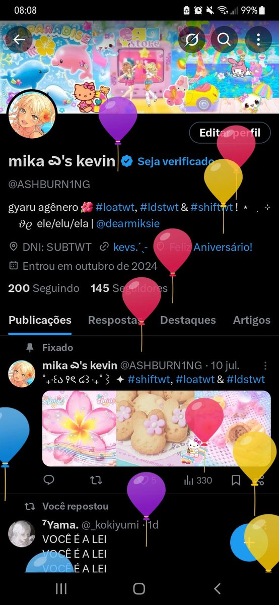 ASHBURN1NG's tweet image. olha galera sou oficialmente um senhor de 20 anos !!