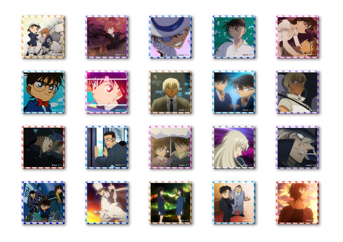 ◢◤オンライン販売実施中◢◤ ＃名探偵コナン TDメモリアル缶バッジ