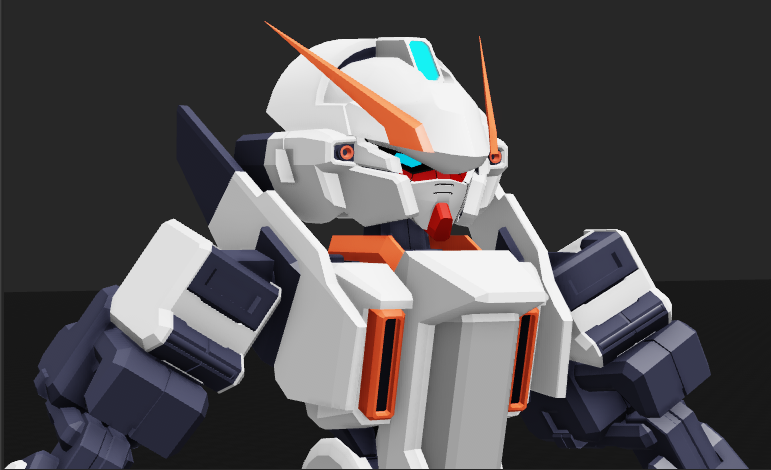 Dohough's tweet image. Woundwort Upper Body and head nearly complete
#RobloxDev #Gundam #AOZReboot