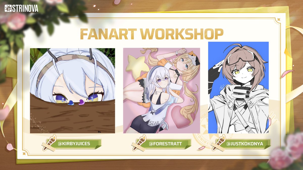 Strinova_EN's tweet image. 🎨Fanart Workshop Showcase Vol. 18
Sunny afternoon vibes: quiet time, or Superstring adventures?
※All credit goes to these talented creators.💖
#Strinova #StrinovaFanart