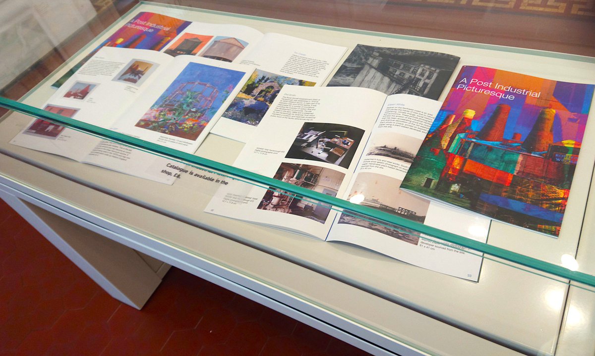 Did you know that there's a catalogue available to accompany our 'Post Industrial Picturesque' exhibition? It's available for £8 from the museum shop. The exhibition is open 10am-5pm Tuesdays to Saturdays and 1.30-5pm on Sundays and admissin is free.
#insustrialruins #bottleovens