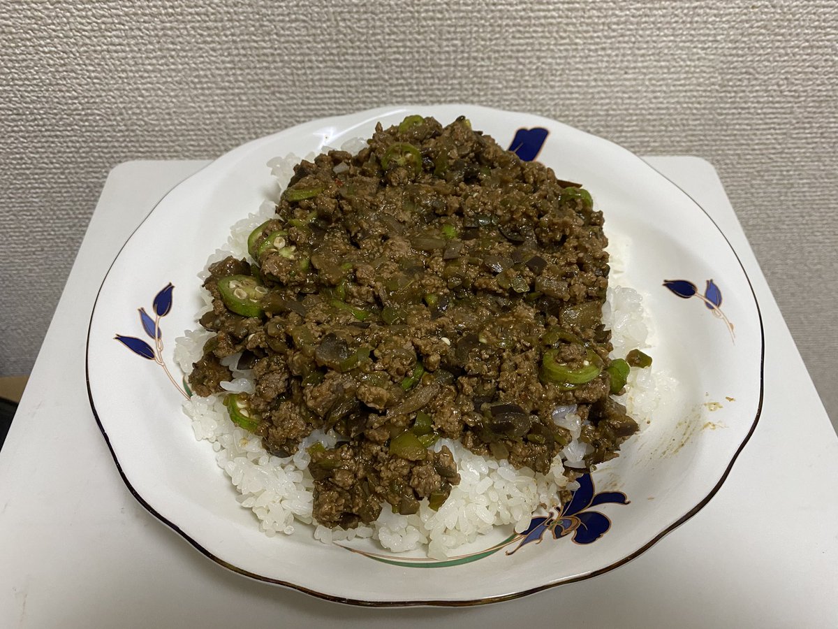 イノシシでドライカレー作りました