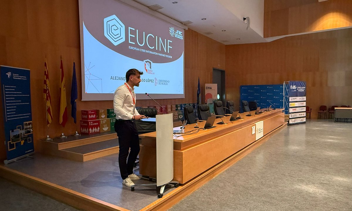 🔐 A project that connects science, innovation, and security across Europe.
👏 Congrats to the team for bringing research closer to real cybersecurity challenges!
#Cyberdefense #Innovation #Cybersecurity #DigitalEurope #INCIBE #EUCINF