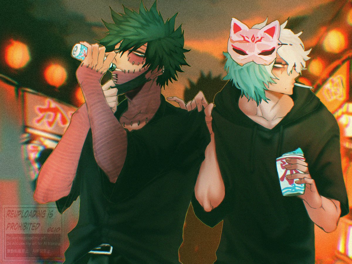 夏祭り荼死ちゃん🍧