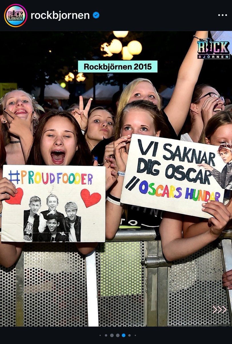 OhOhOmar's tweet image. The Rockbjörnen social media intern is so tired of us, they searched through the archives to find a FOOO fan poster with Omar’s face on it from 2015 just to get us to STFU 😭
Keep annoying them by voting here:
special.aftonbladet.se/story/rockbjor…