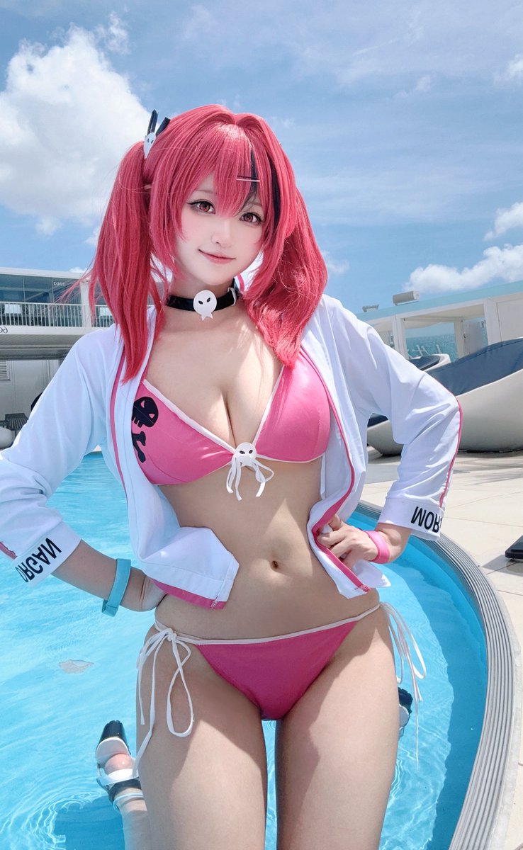 tokio0131's tweet image. 水着！🏴‍☠️💕

#NIKKE夏2025
#NIKKEcosplay