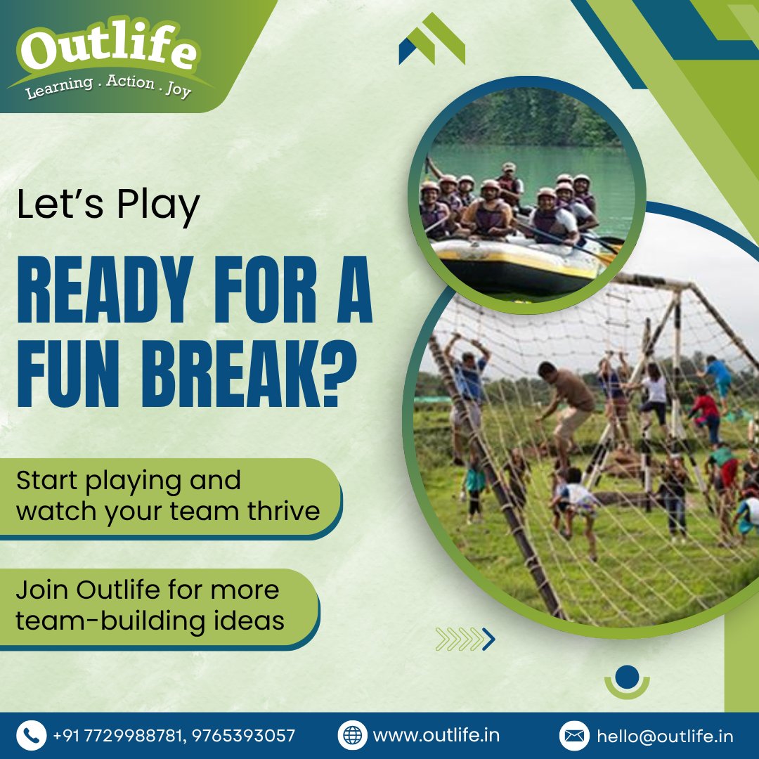 Outlife_in's tweet photo. Bored at work? Game on, team up, power up!

Break the boring work routine with fun indoor games that refresh minds, build strong team spirit, and improve creativity at work.

#IndoorGames #TeamBuilding #OfficeFun #WorkplaceCulture #EmployeeWellbeing #BreakTheRoutine #OutlifeIndia https://t.co/sk1fFHmzI0