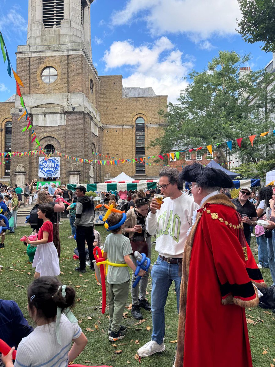 Come rain or shine the <a href="/sohosocietyw1/">The Soho Society</a> Soho Village Fete is always great fun and yesterday’s 50th addition was no exception! So much to see and do exhibiting the best of Soho’s local businesses and character