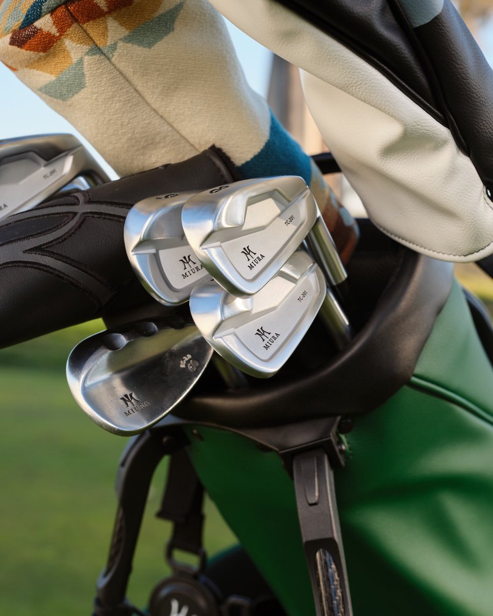 This is your final chance to own the TC-201 - a precision-forged Miura iron that blends muscle back feel with cavity back forgiveness.Secure our last remaining sets from our Final Reserve on MiuraGolf.com