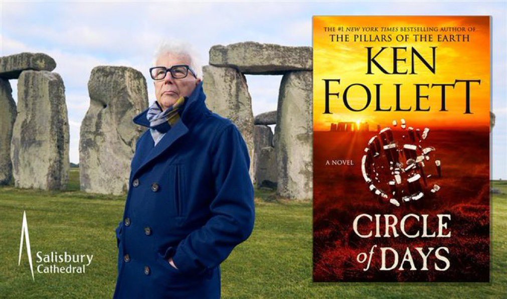 ST0NEHENGE's tweet image. Join best-selling author Ken Follett at Salisbury Cathedral for a talk on his new novel, Circle of Days. Discover the Stonehenge inspiration and grab an exclusive excerpt!
📅 Thurs 4 Sept
✍️ @kenfollettauthor
🔗 bit.ly/40WrVWU