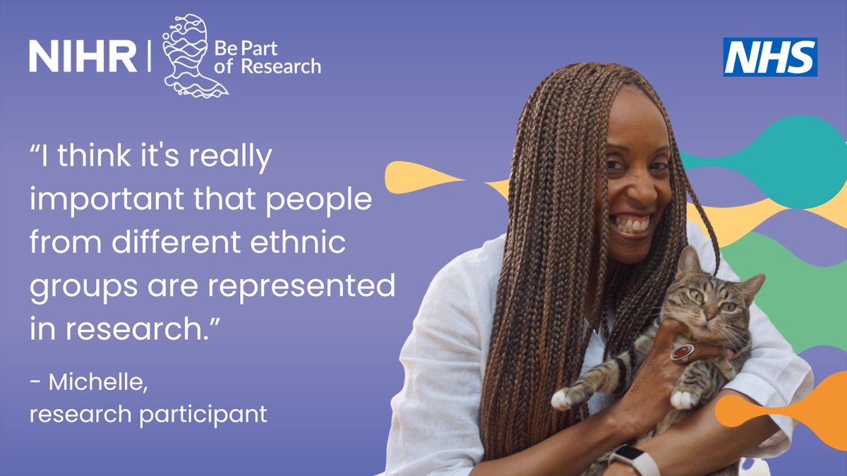 NIHRrdn's tweet image. Michelle was the first person in the UK to join a large international trial into a new treatment for lupus.
It was the prospect of helping to find new and better treatments that led Michelle to take part in research earlier this year.
Read more: bepartofresearch.nihr.ac.uk/my-research-st…