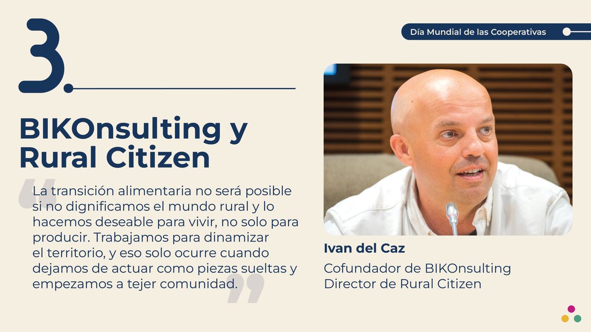 Comunidad_Sabe's tweet image. 🌍Hoy es el #DíaMundialDeLasCooperativas. Este año te hemos presentado varias iniciativas:
🤝Sustentta, impulsado por @RED2REDCons y @fdnc_es
🛒@redsupercoops
🔁#BIKOnsulting
¡Pero hay muchas más!
Gracias por demostrar que producir, consumir y decidir juntas es posible.👏