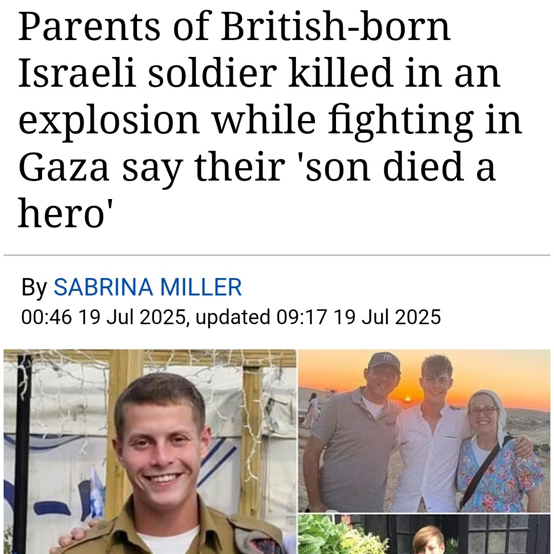 umyaznemo's tweet image. No, their son died while slaughtering starving children and civilians on a foreign land! May he and others like him rot in hell!