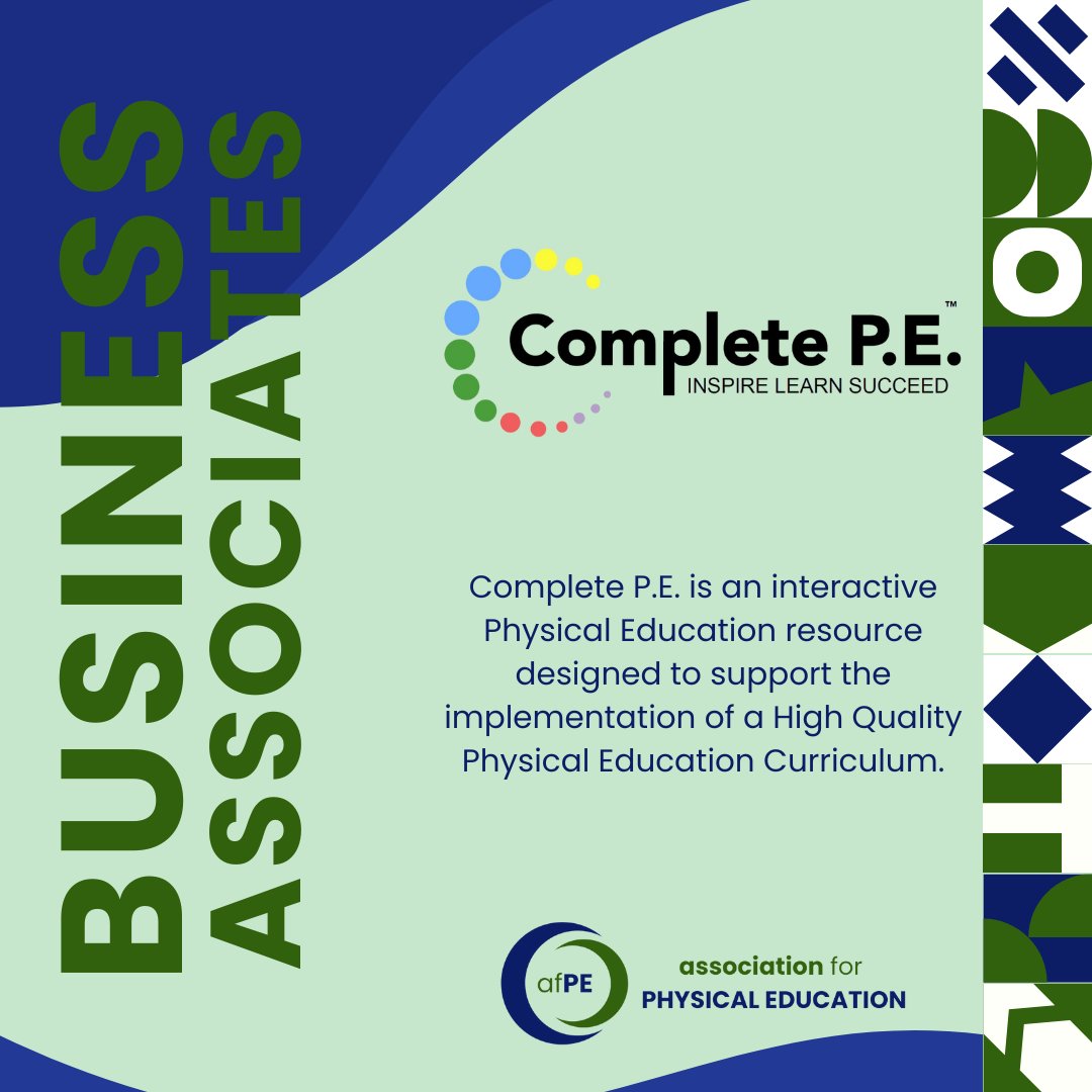 afPE_PE's tweet image. Business Associate Spotlight🔦 with
@Complete_PE
📚Complete PE offer a wide range of progressive, interactive PE support and resources.
💡You can find out more about their services, here:
🔗completepe.com/what-is-comple…