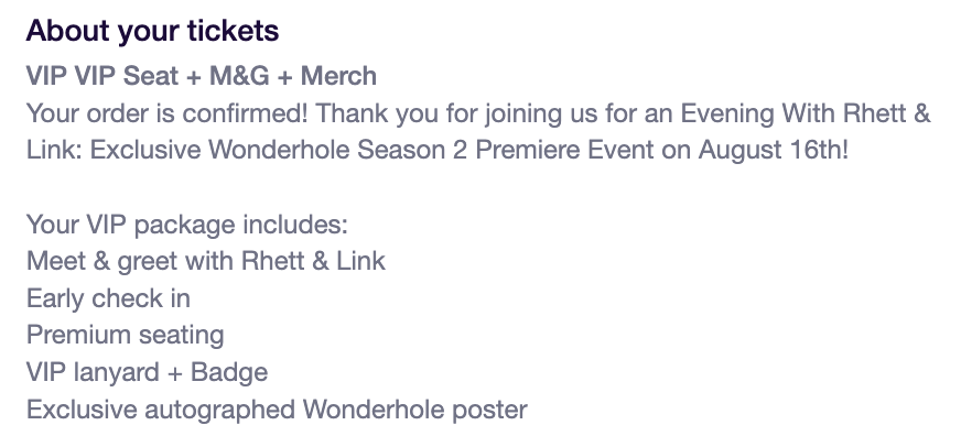 incaseyouart's tweet image. An expensive weekend lies ahead for me but I"m FINALLY GONNA MEET RHETT & LINK AAAAAAH
If anyone on here is attending the Aug 16th 7PM show lemme know!