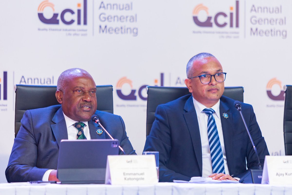 qcil_uganda2's tweet image. 𝗛𝗶𝗴𝗵𝗹𝗶𝗴𝗵𝘁𝘀 𝗳𝗿𝗼𝗺 𝘁𝗵𝗲 𝗤𝗰𝗶𝗹 𝟮𝟬𝟮𝟱 𝗔𝗚𝗠
- Stable revenue of 𝗨𝗦𝗵𝘀 𝟮𝟲𝟳.𝟭 𝗯𝗶𝗹𝗹𝗶𝗼𝗻 and an 𝟭𝟴% 𝗶𝗻𝗰𝗿𝗲𝗮𝘀𝗲 𝗶𝗻 𝗴𝗿𝗼𝘀𝘀 𝗽𝗿𝗼𝗳𝗶𝘁 to a record 𝗨𝗦𝗵𝘀 𝟭𝟬𝟴.𝟱 𝗯𝗶𝗹𝗹𝗶𝗼𝗻.
- 𝗡𝗲𝘁 𝗽𝗿𝗼𝗳𝗶𝘁 𝘀𝘂𝗿𝗴𝗲𝗱 𝗯𝘆 𝟮𝟮% to a…